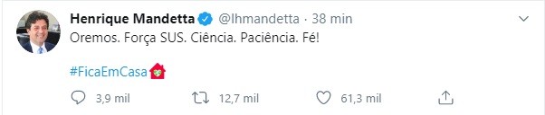 tweet mandetta