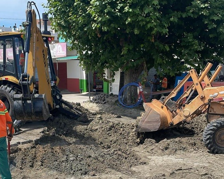 Cassino: obra da Corsan na rua Lisboa deve finalizar na sexta-feira (12)