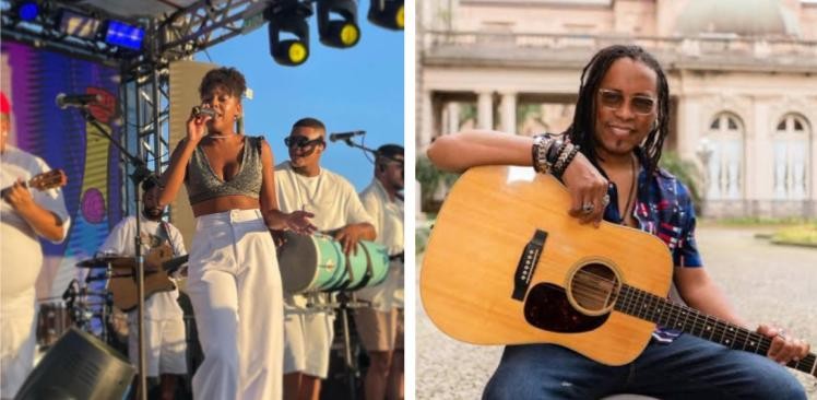 Música de Verão Sesc terá shows de Tais Carolina e Serginho Moah neste domingo (14)