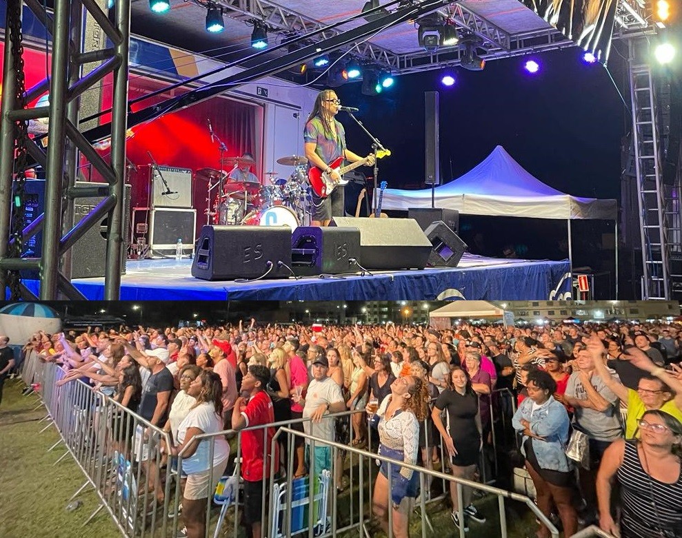 Música de Verão Sesc reuniu milhares de pessoas no Balneário Cassino