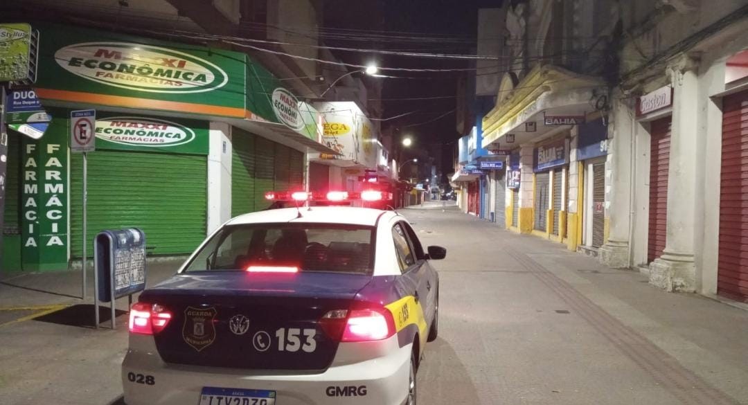 Guarda Municipal impede tentativa de furto a comércio no fim de semana em Rio Grande