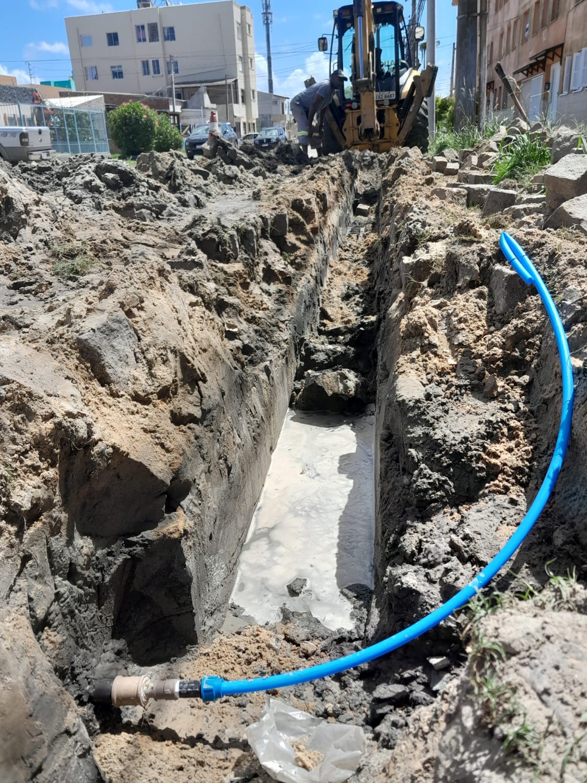 Corsan inicia troca de rede no bairro Salgado Filho, em Rio Grande