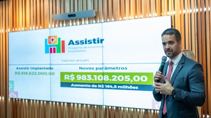 Governo gaúcho amplia em 20% repasses do programa Assistir aos hospitais