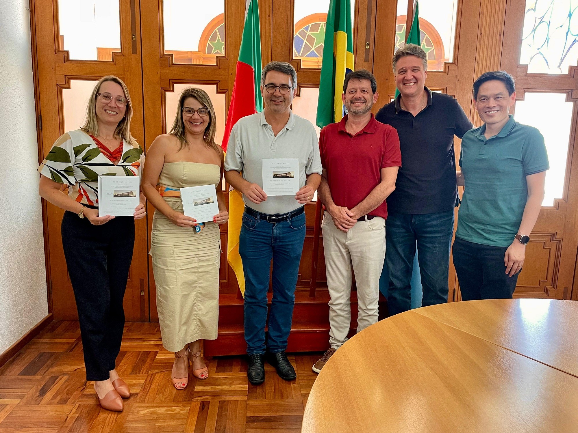 Prefeitura do Rio Grande e Hospital Monporto tratam sobre consolidação de parcerias