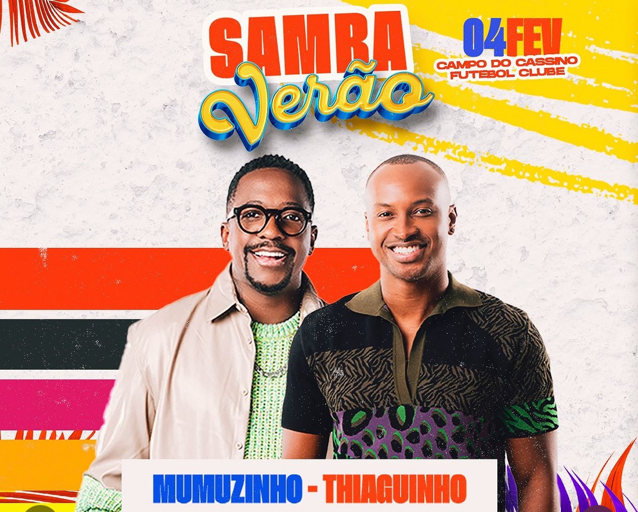 Balneário Cassino recebe shows de Thiaguinho e Mumuzinho neste domingo (4)