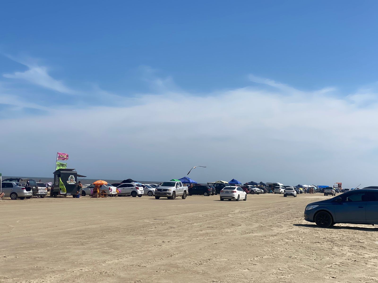 Final de semana na Praia do Cassino registrou a maior movimentação do ano de 2024