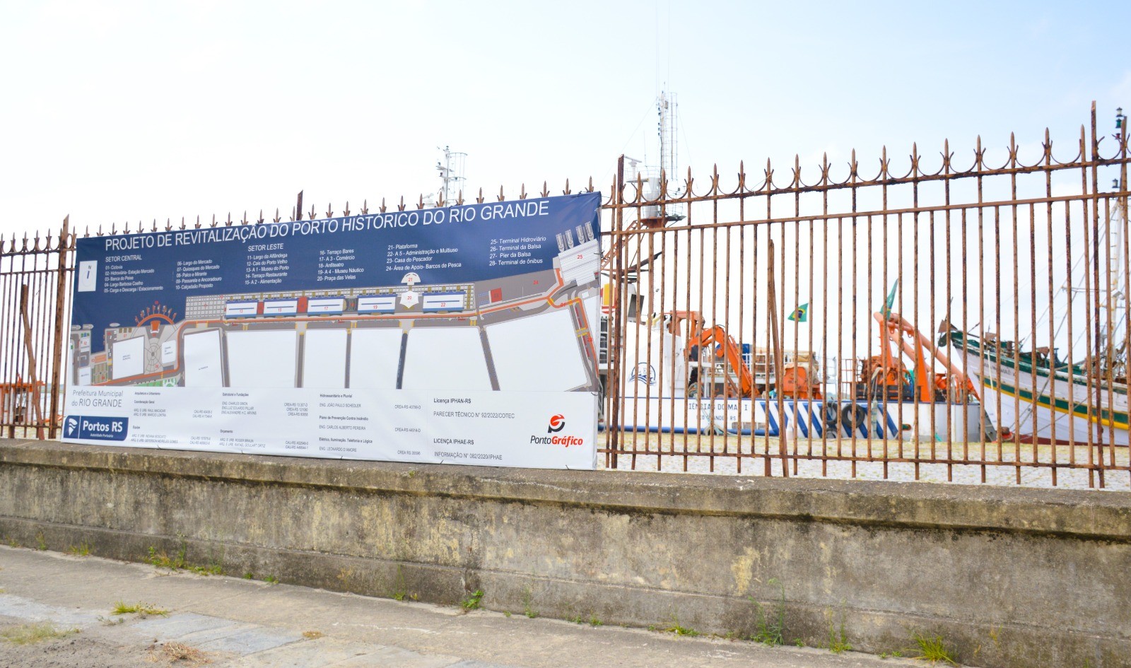 Prefeitura do Rio Grande propõe monumento Marco Zero para demarcar a cidade como a primeira do Estado