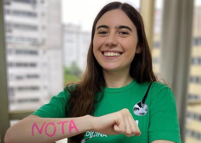 Gaúcha nota mil na redação do Enem passa em Medicina na Furg