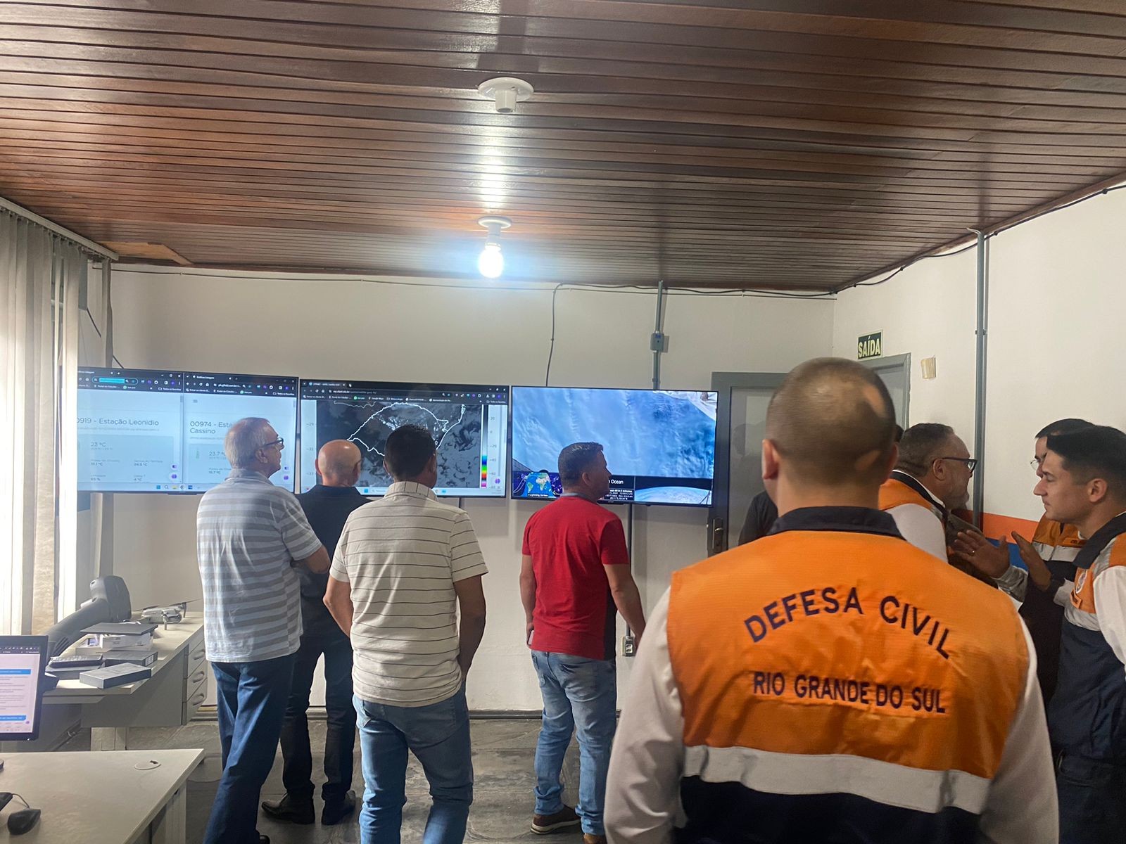 Rio Grande inaugura 1ª Sala de Situação e Emergência da Defesa Civil no interior do RS