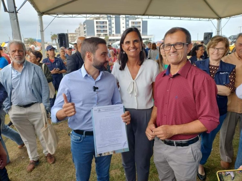 Executivo de São José do Norte entrega ofício à vice-governador sobre problemas gerados pela CEEE Equatorial