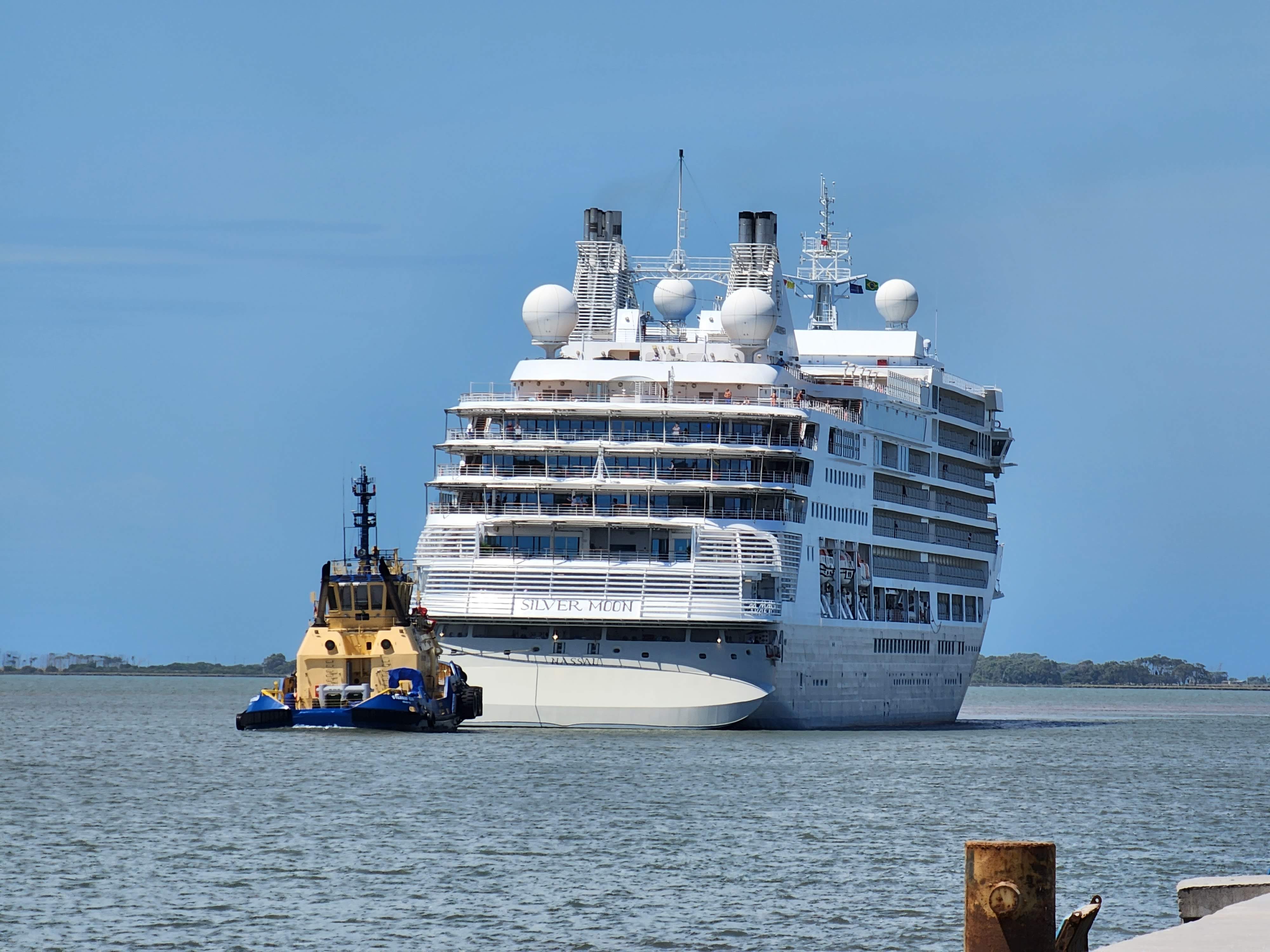 Navio de Cruzeiro Amadea chega ao Porto do Rio Grande dia 27 de fevereiro