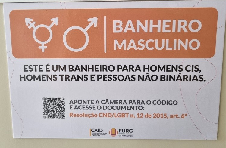 Furg passa a contar com banheiros inclusivos no Campus Carreiros, em Rio Grande