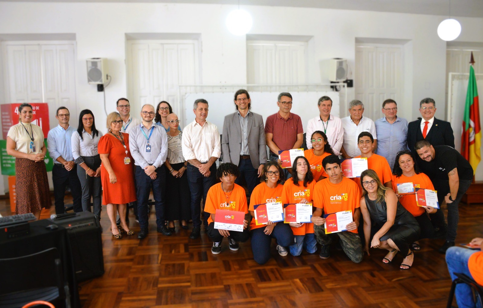 Vencedores do CriaRG 2023 recebem premiação em cerimônia oficial