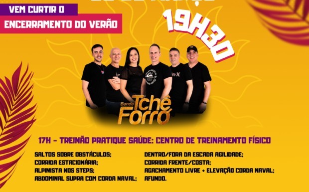 Encerramento da Temporada de Verão 2024 terá show na Praia do Mar Grosso