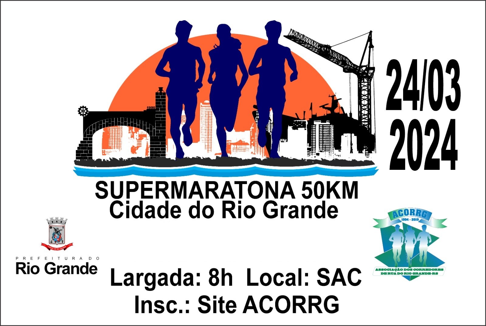 29ª Supermaratona Cidade do Rio Grande está com inscrições abertas