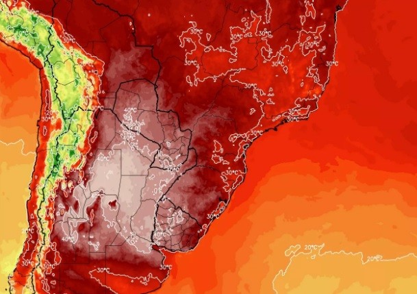 Semana será de calor intenso em todo o Rio Grande do Sul