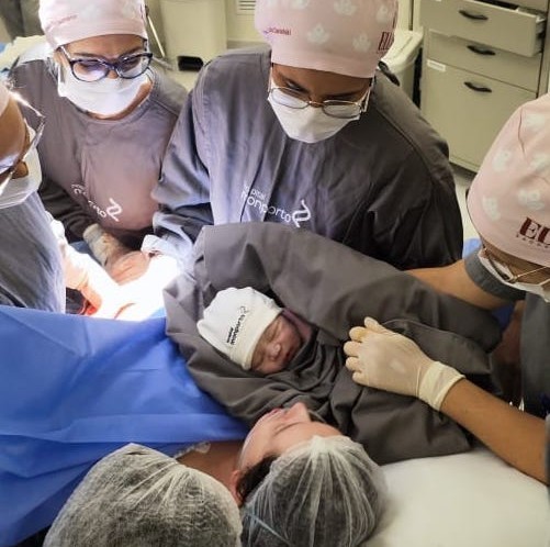 Hospital Monporto celebra primeiro nascimento