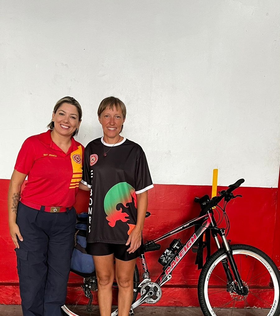 Argentina viajante recebe socorro em Rio Grande em meio a tempestade