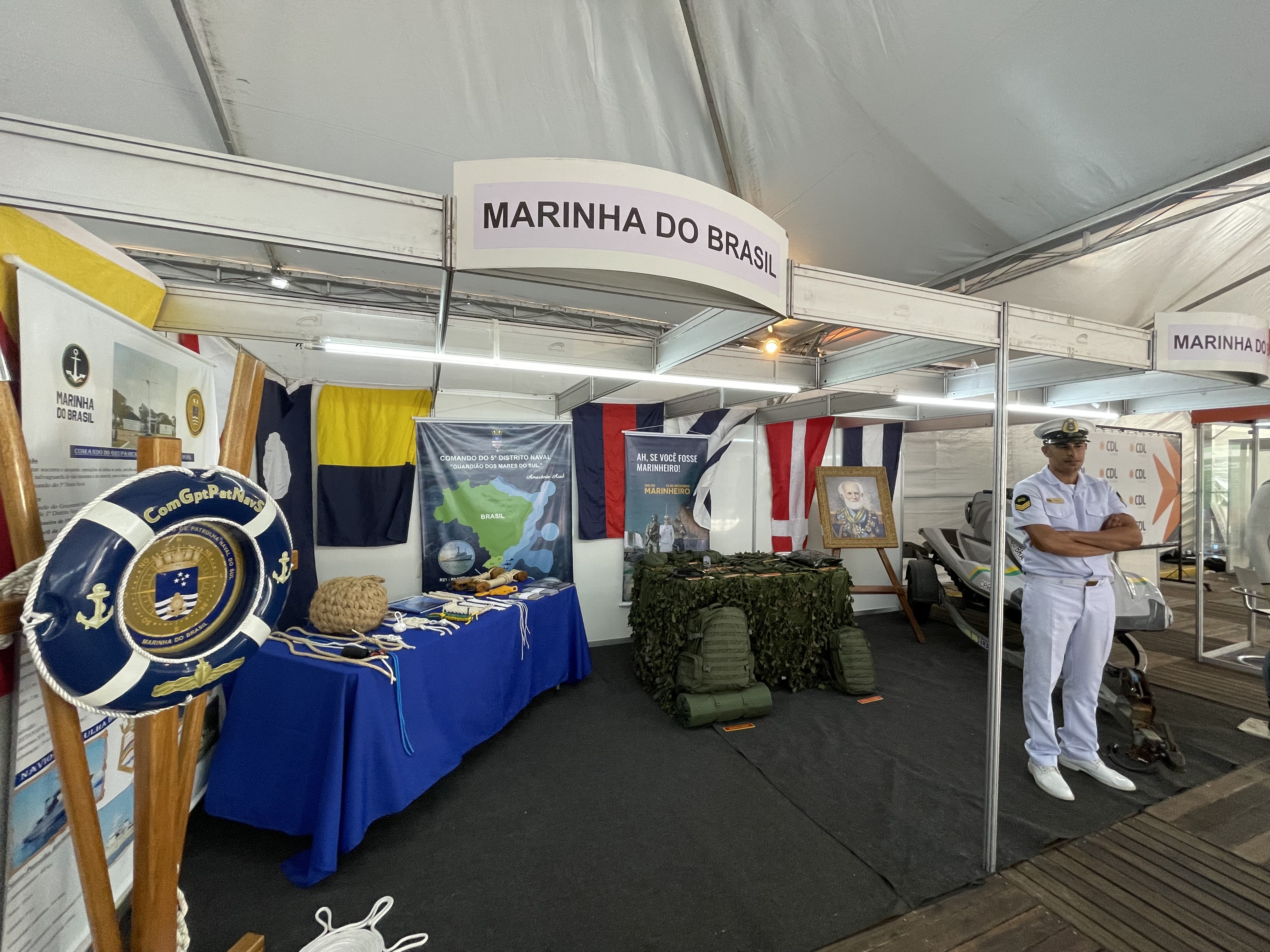 Marinha do Brasil marca presença no Festimar 2024