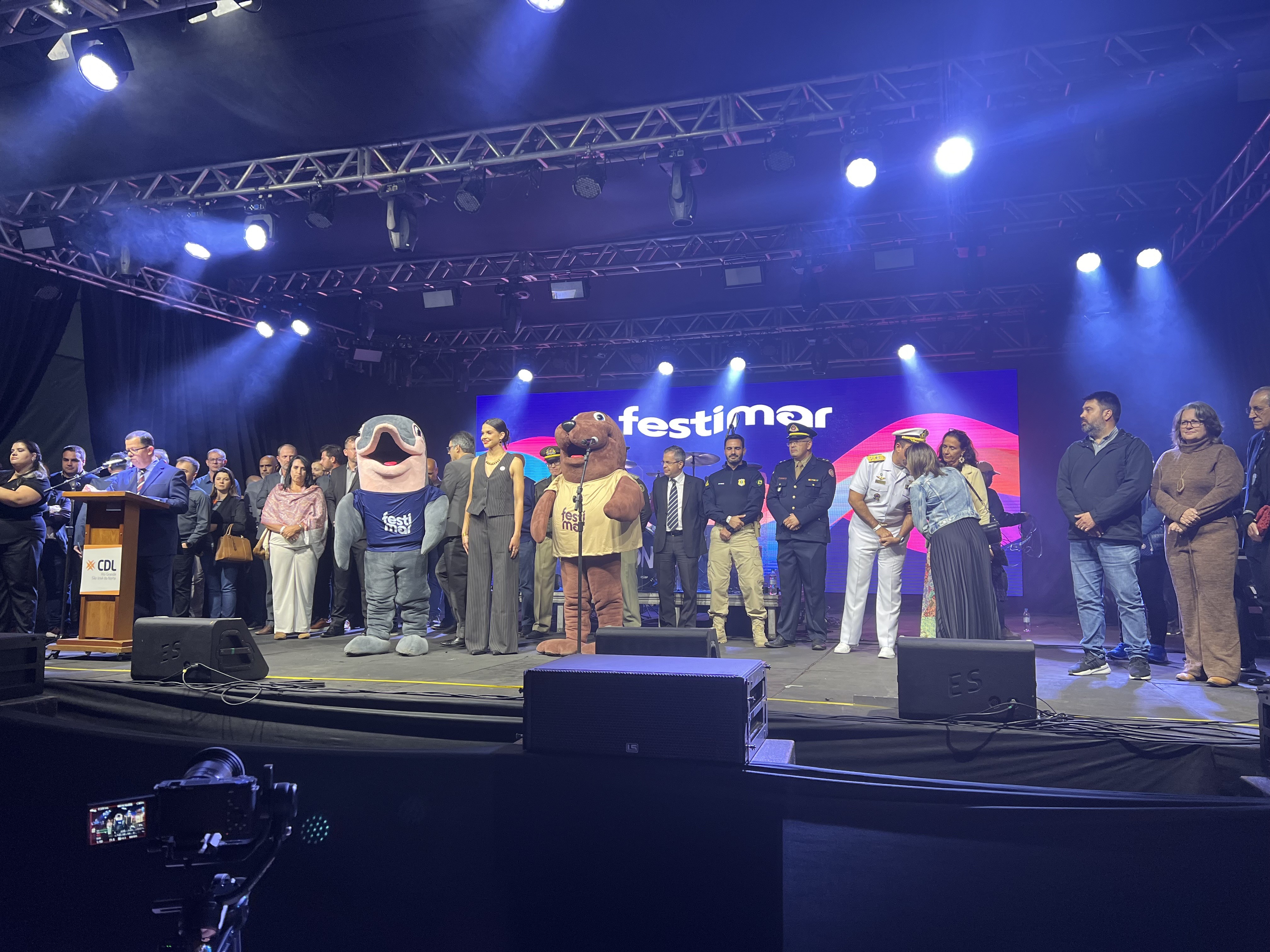 Cerimônia marca a abertura oficial do Festimar 2024