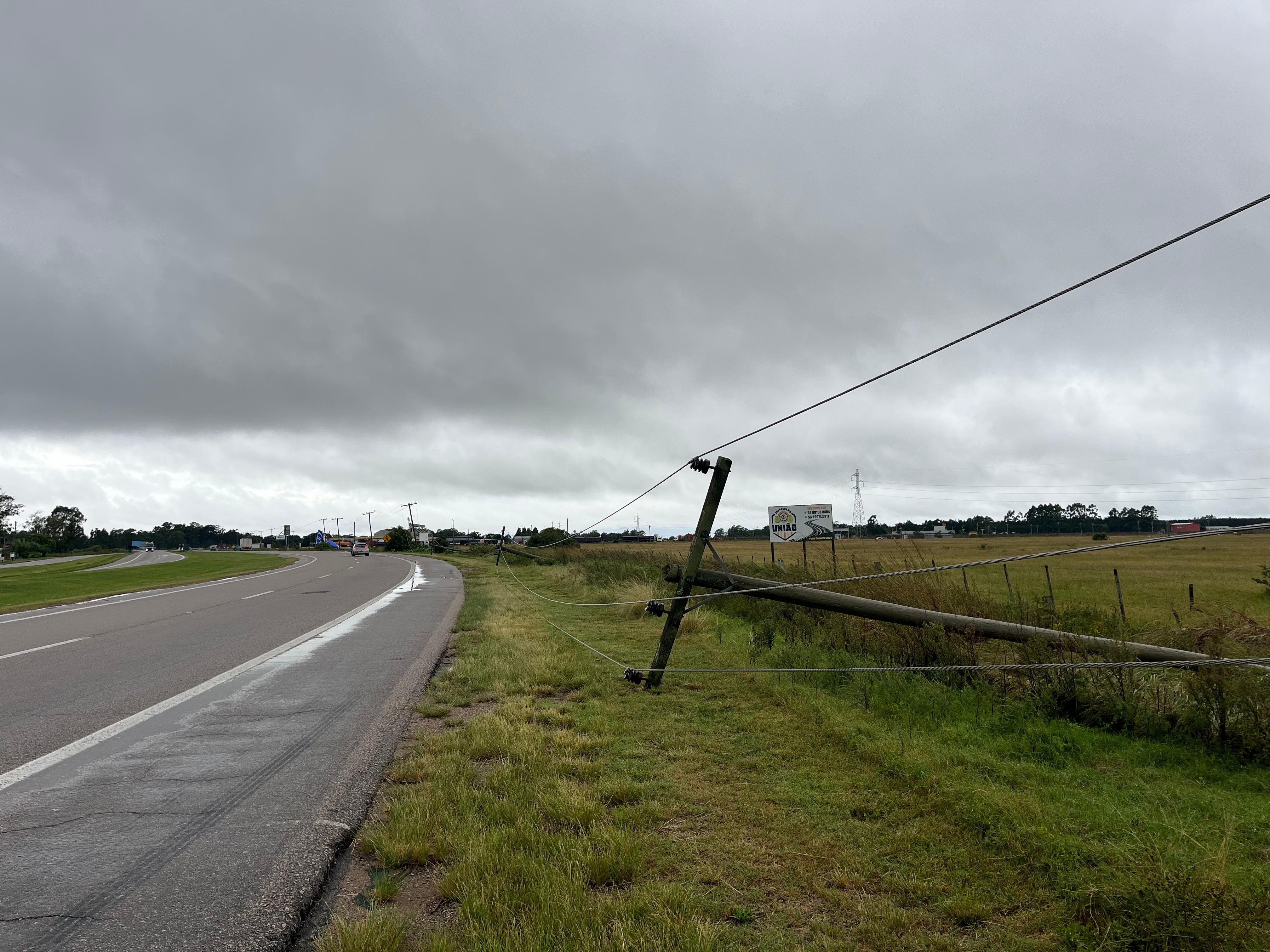 CEEE Equatorial afirma que 18 mil clientes seguem sem energia elétrica na região sul