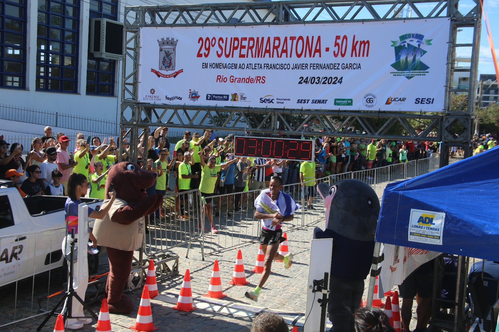 Uruguaio vence a 29ª Supermaratona Cidade do Rio Grande