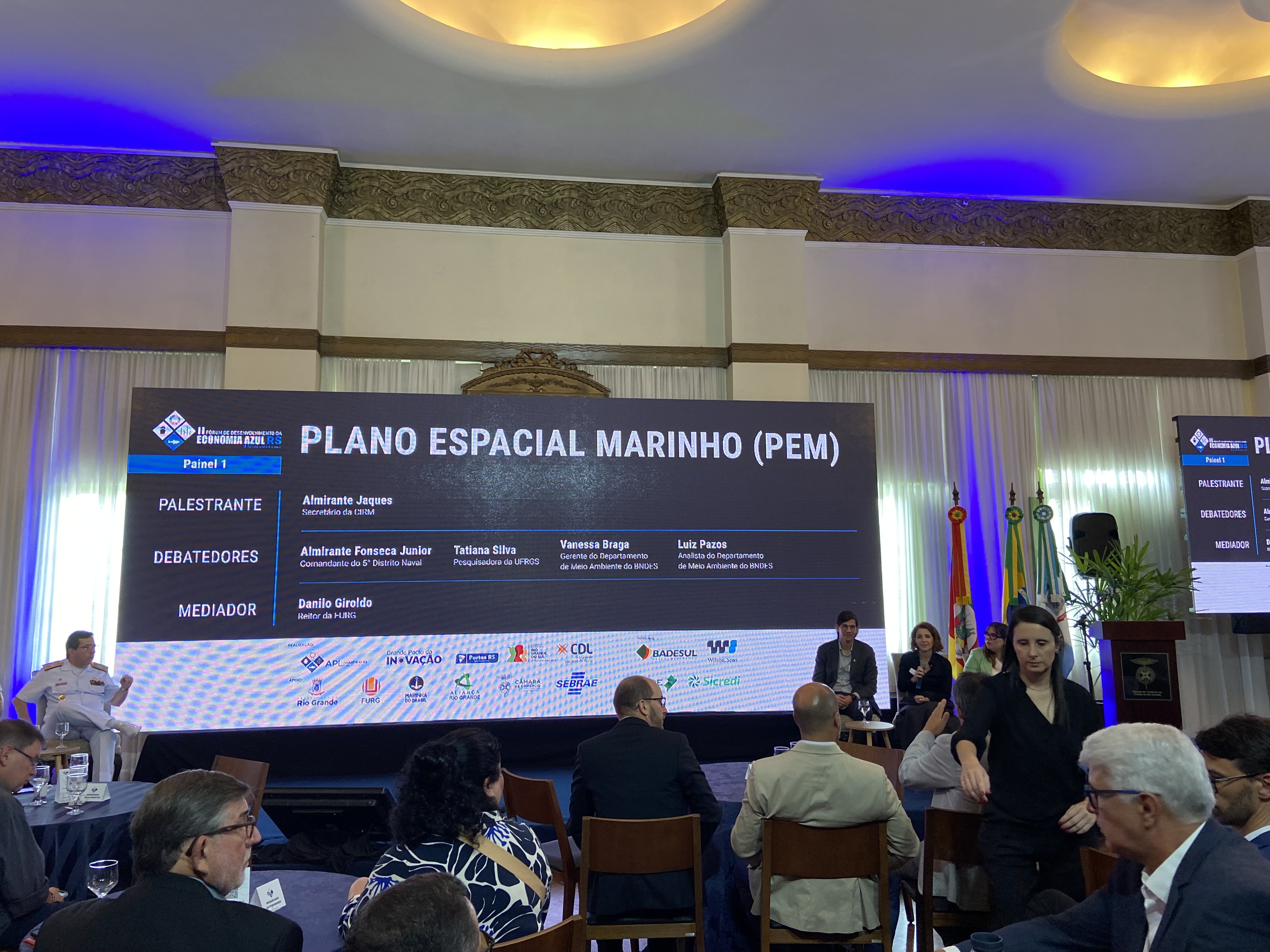 Superintendente da Refinaria Rio Grandense foi o primeiro palestrante de Fórum da Economia Azul