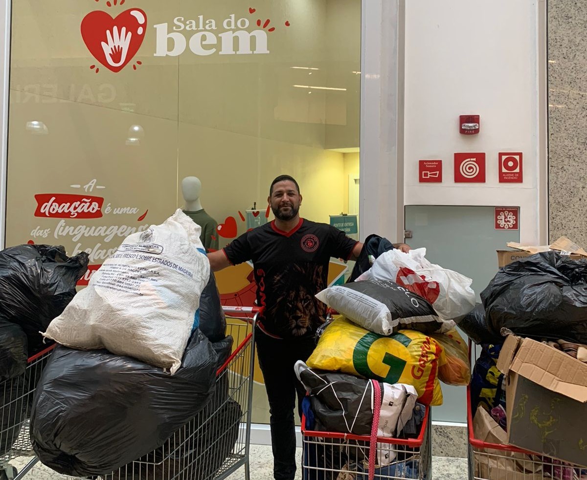 Partage Rio Grande entrega itens arrecadados na Sala do Bem para o Projeto El Pad