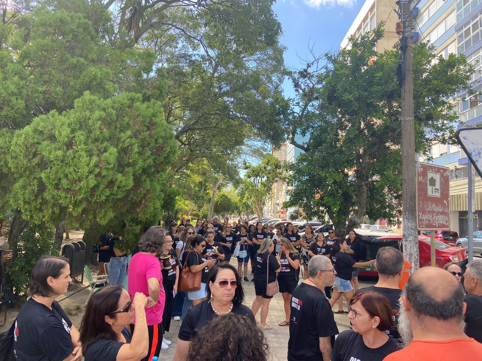 Paralisação: professores municipais de RG realizam novo ato nesta quarta-feira (10)