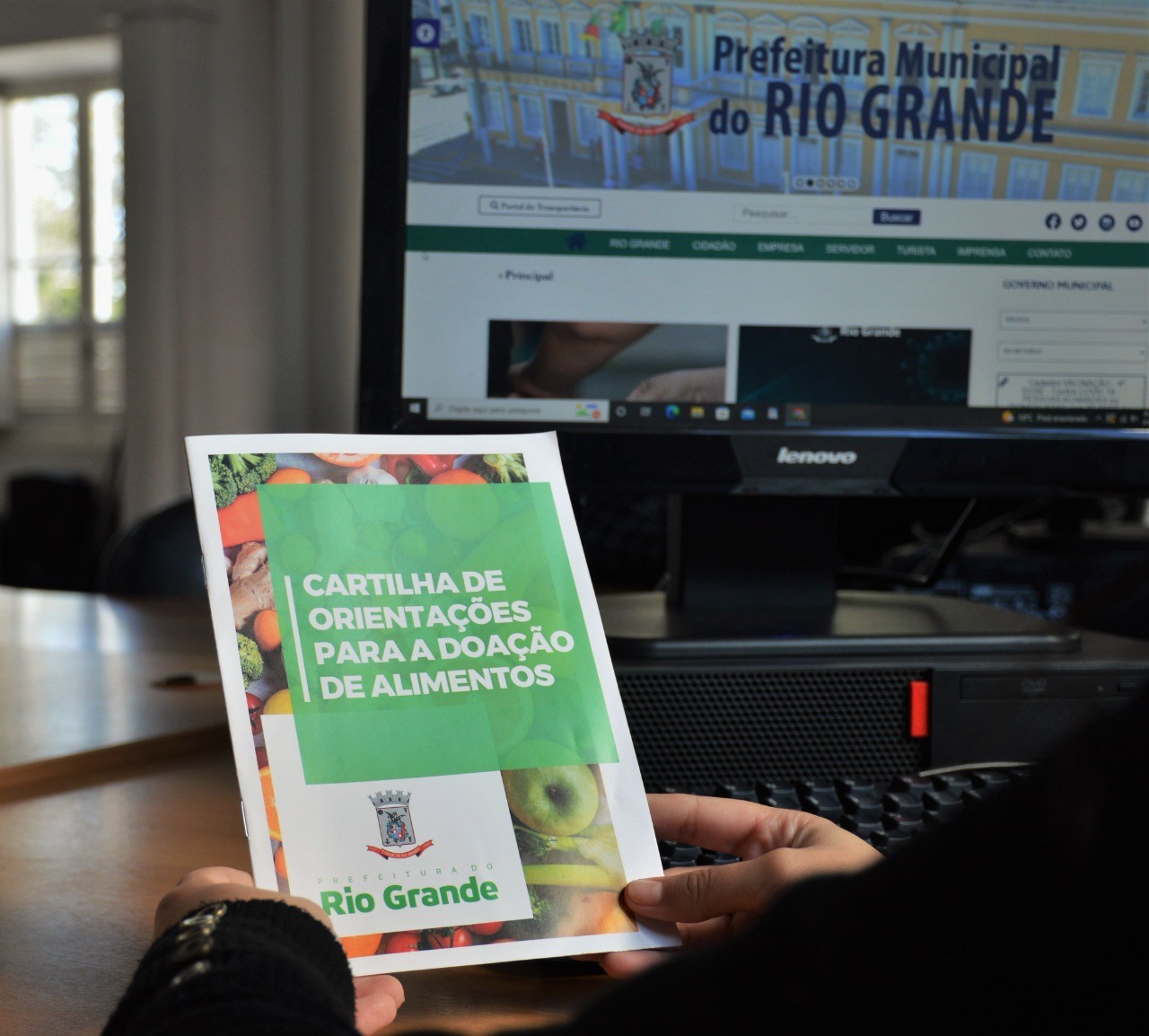 Cartilha para doação de alimentos será lançada na terça-feira (30) em Rio Grande