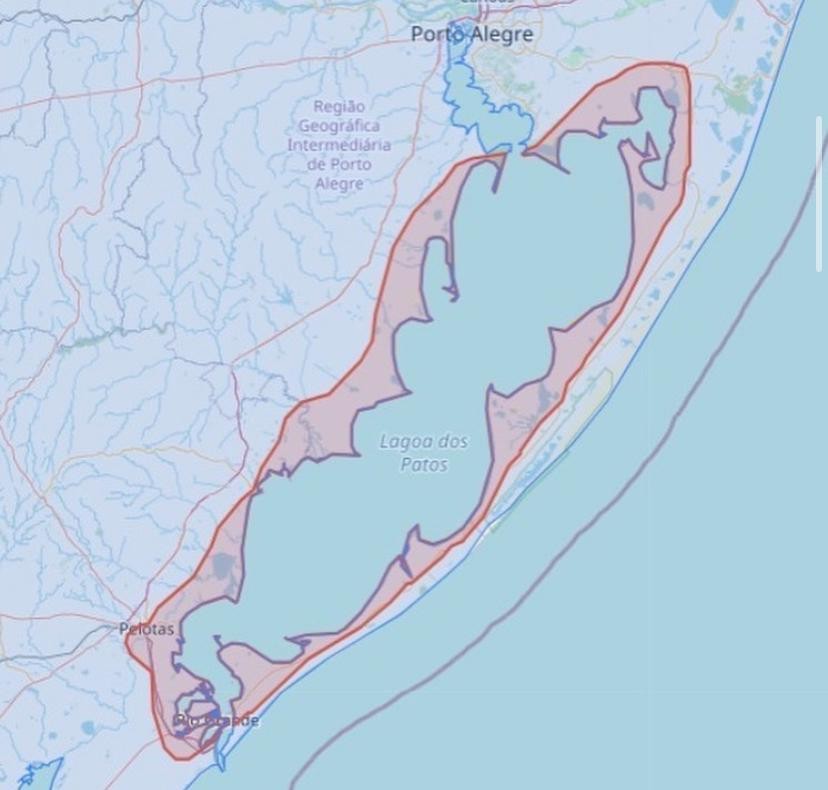  Lagoa dos Patos tem alerta de grande elevação aponta a Defesa Civil