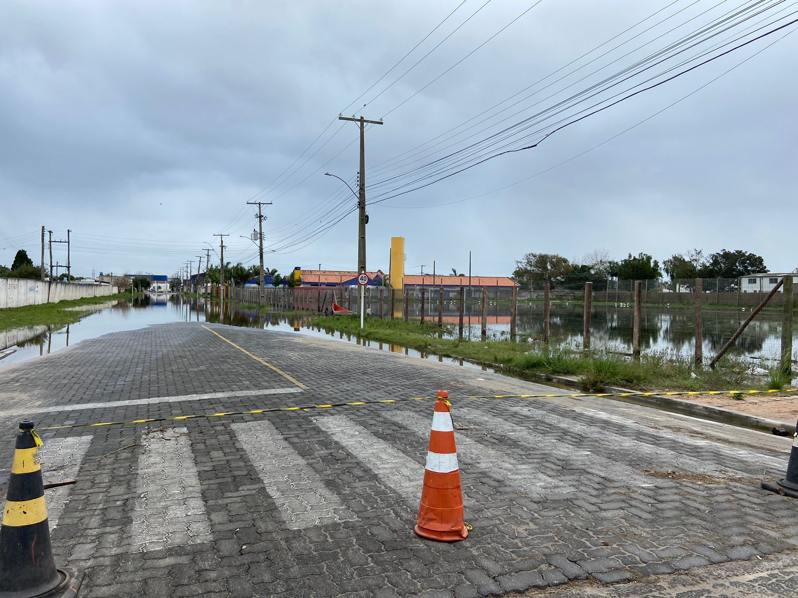 Nível da Lagoa dos Patos apresenta novo recuo nesta manhã de domingo (19) em Rio Grande