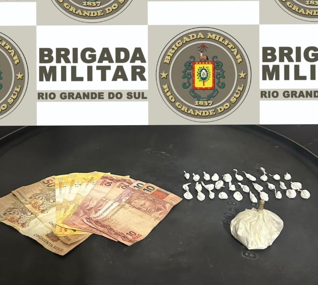 Brigada Militar prende homem por tráfico de entorpecentes em São José do Norte