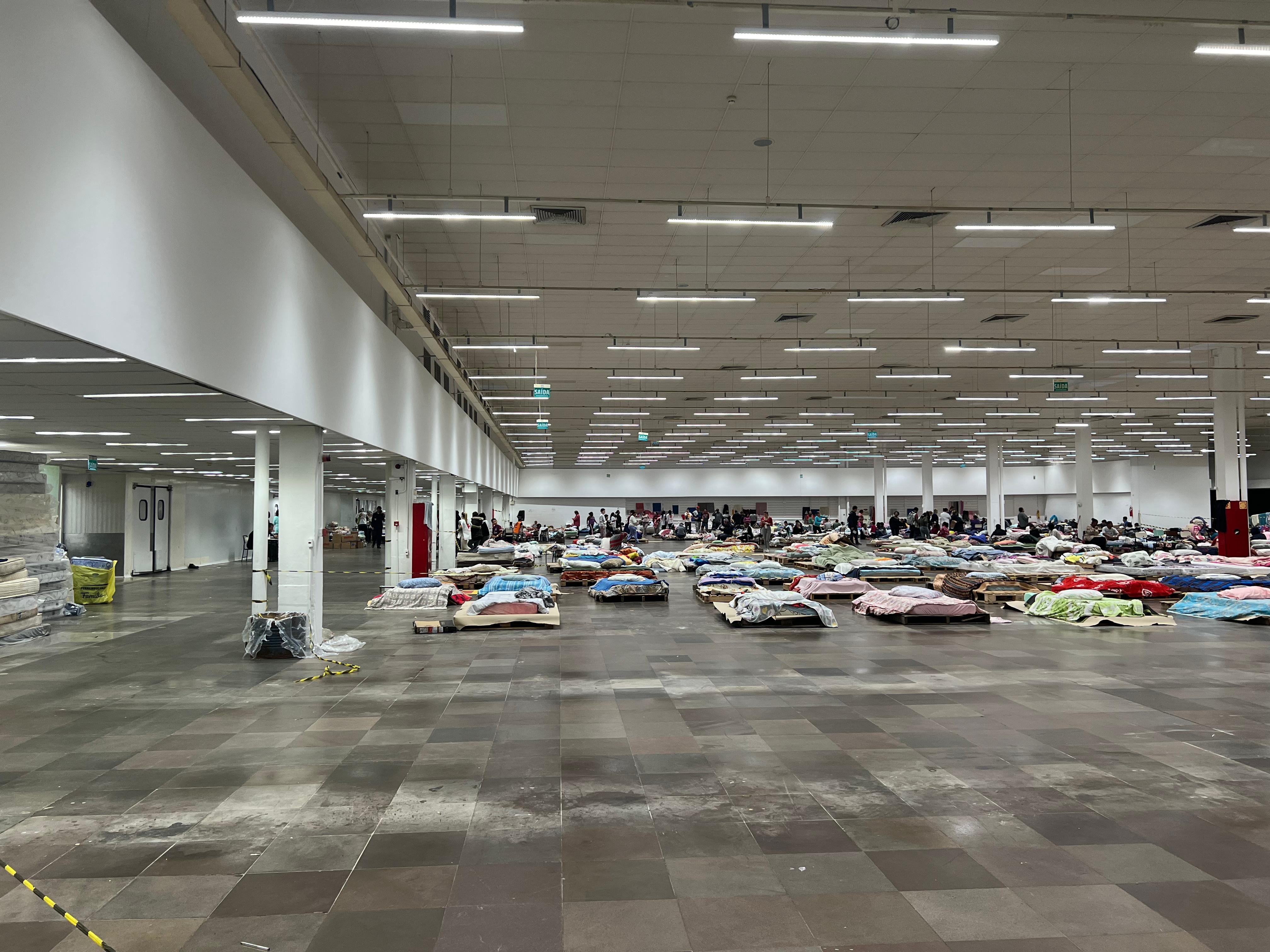 Número de pessoas abrigadas em Rio Grande cai 37% em uma semana