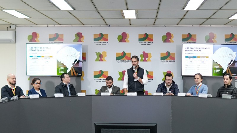 Governo do RS anuncia plano para reconstrução de rodovias e pontes afetadas pela chuva
