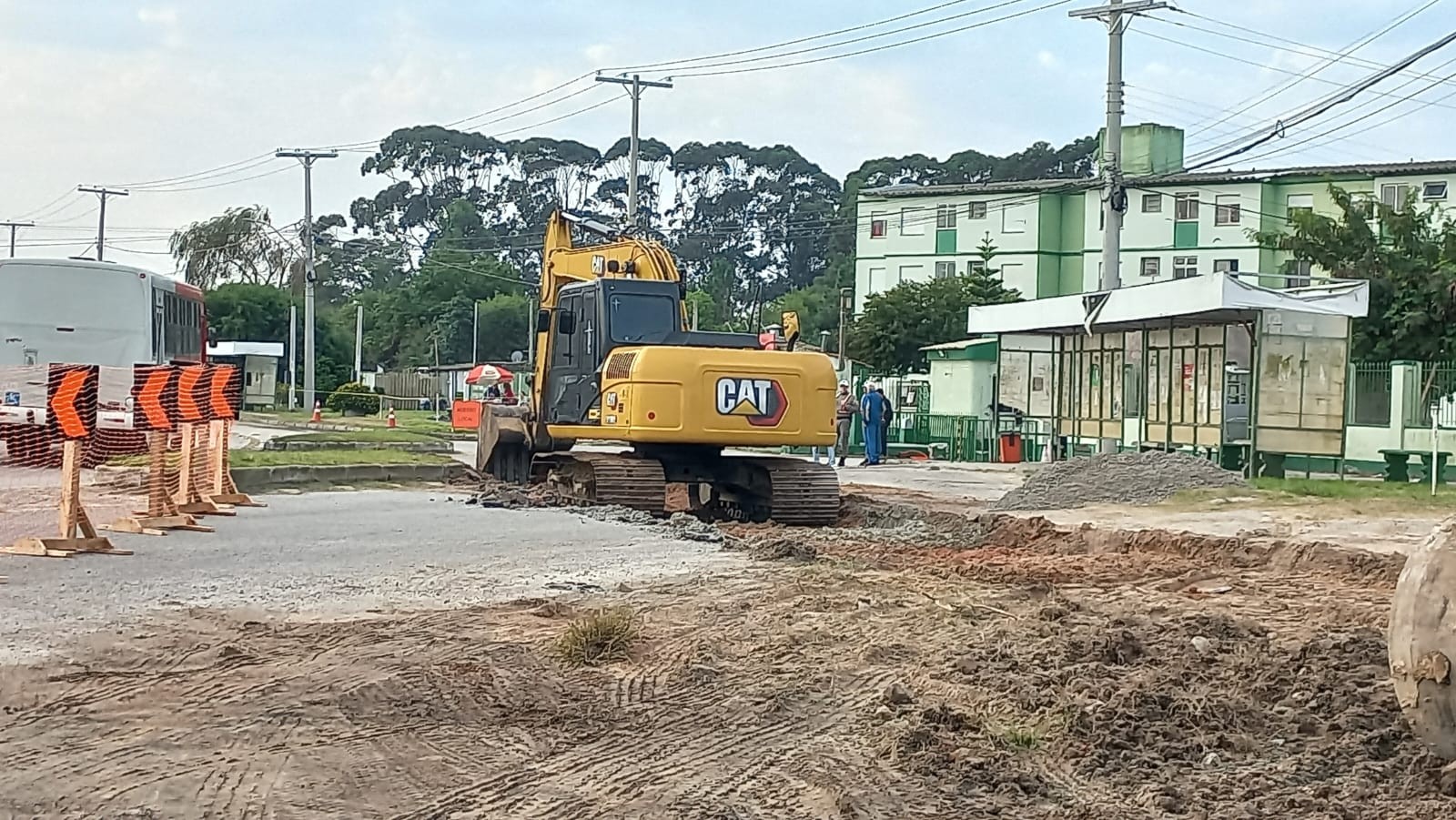 Sem previsão de retorno, ponto de ônibus do Trevo é desativado em Rio Grande