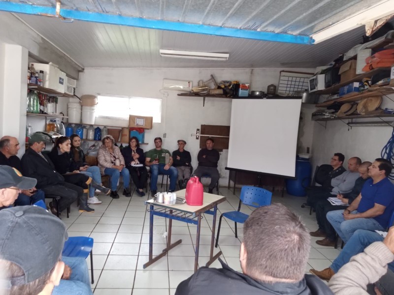 São José do Norte realiza reunião mensal do Conselho Municipal de Produção 