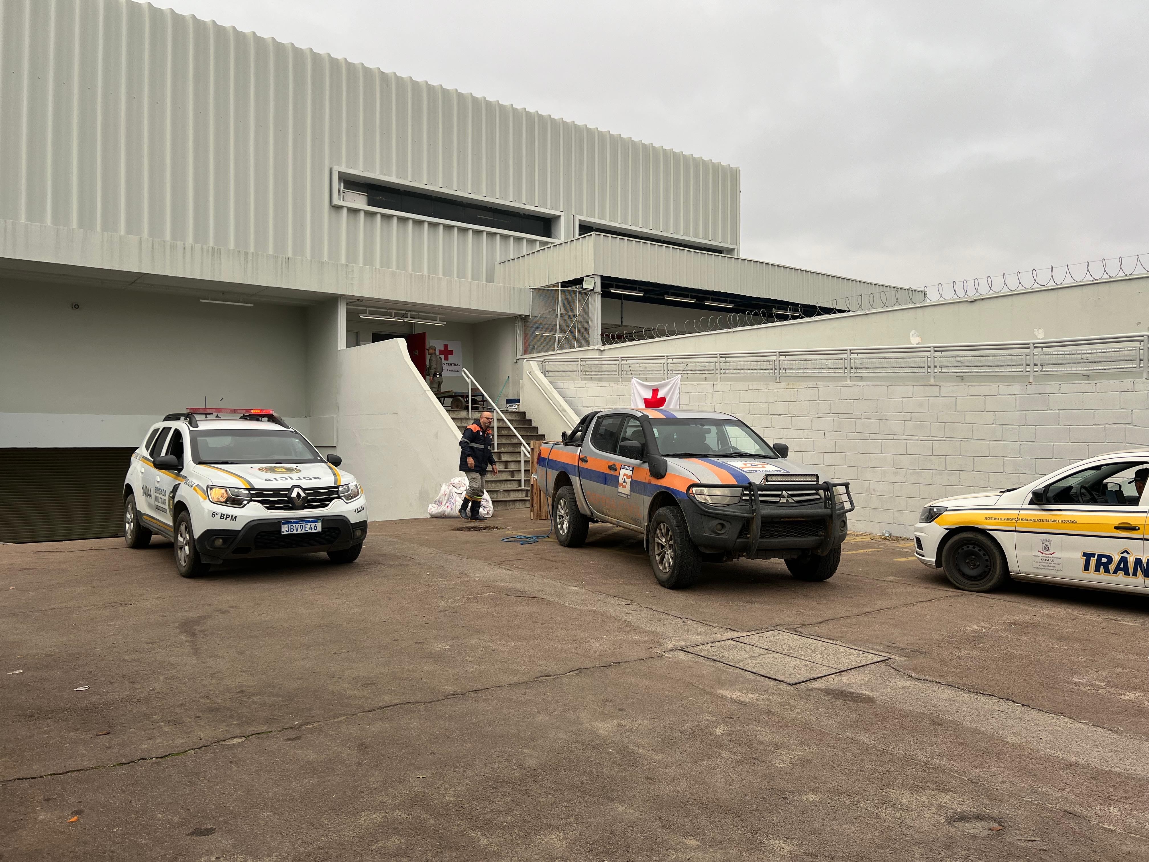 Abrigo da Cruz Vermelha deve funcionar até quinta-feira (20)