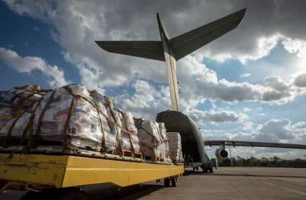 Força Aérea Brasileira encerra arrecadação de donativos no RS
