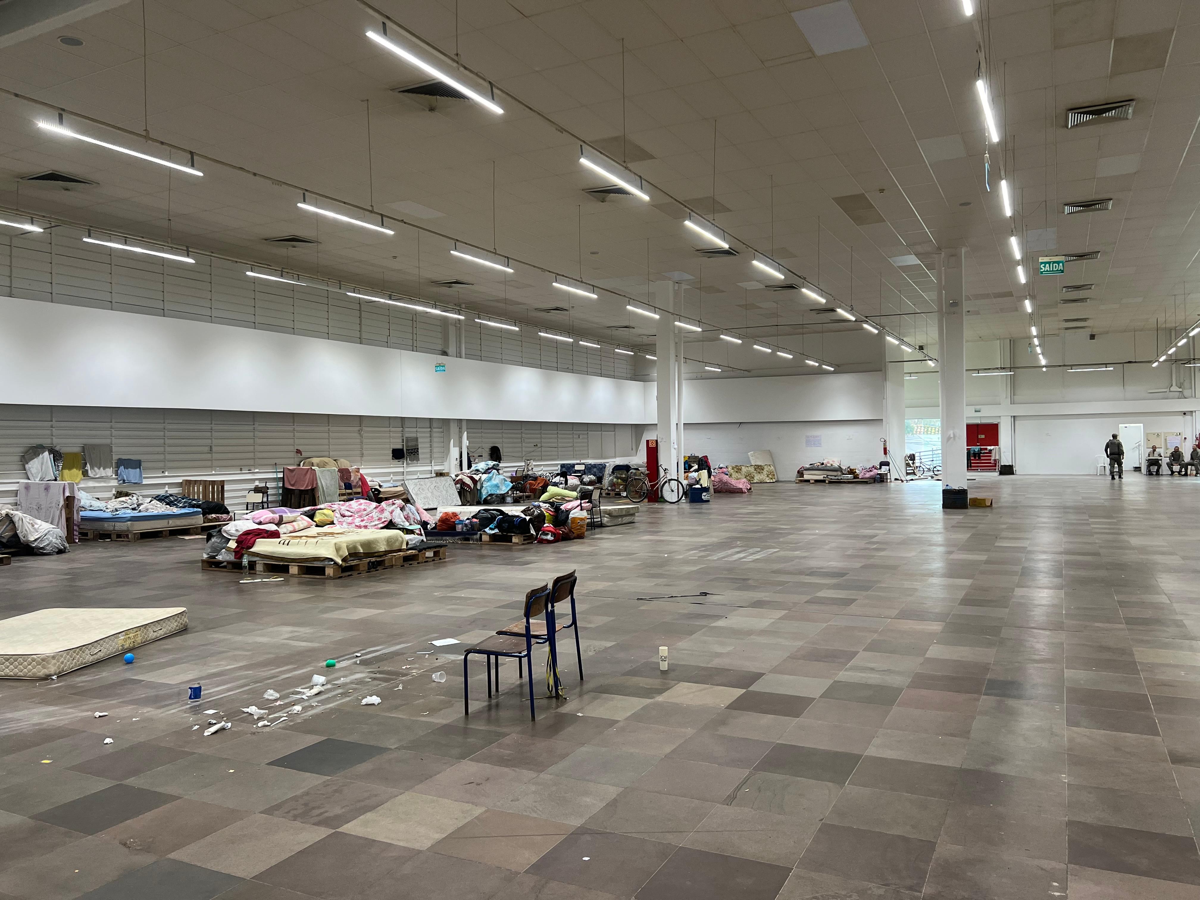 Número de pessoas abrigadas em Rio Grande reduz 66% em uma semana 