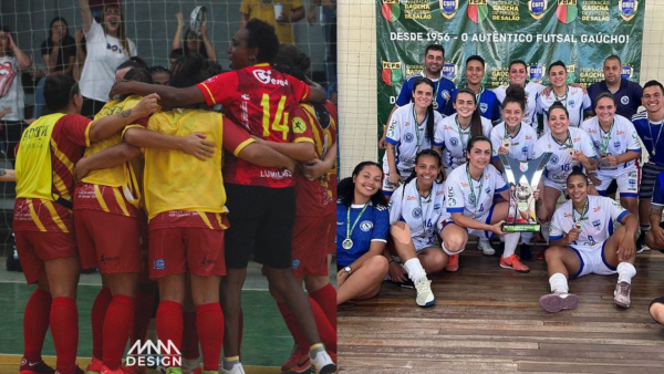Nevoeiro e Riograndense buscam vaga à Série Ouro de futsal feminino no domingo (23)