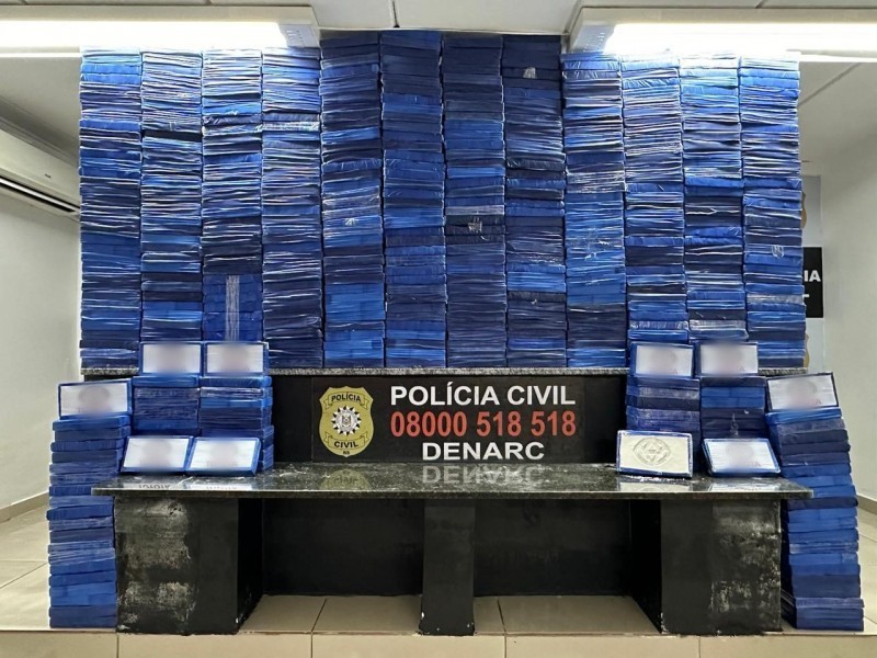 Polícia Civil do RS realiza maior apreensão de cocaína da sua história em Canoas