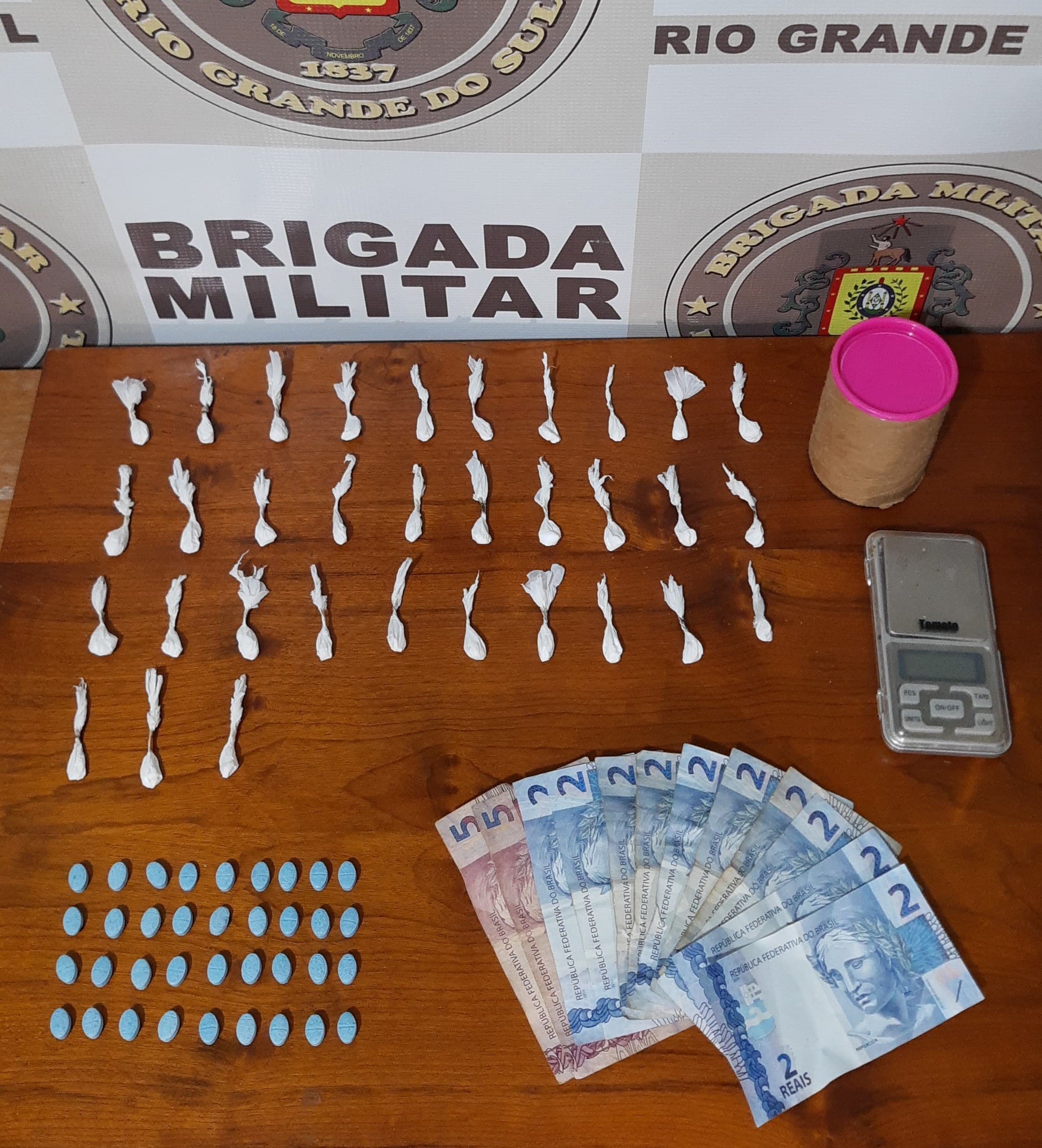 Brigada Militar apreende menor de idade por tráfico de entorpecentes em São José do Norte
