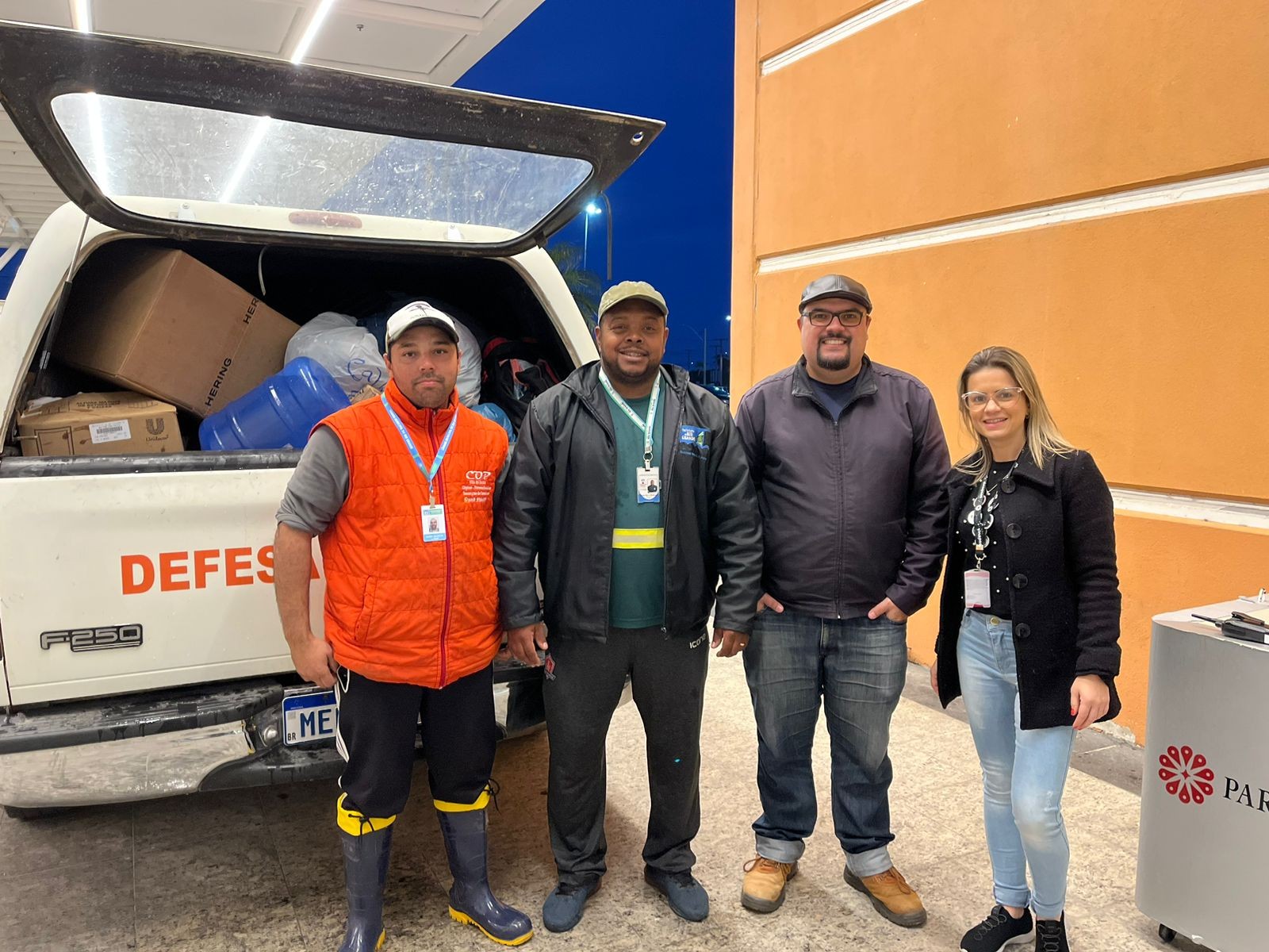 Partage Rio Grande une forças e entrega milhares de itens para ajudar vítimas das chuvas na região e no Vale do Taquari