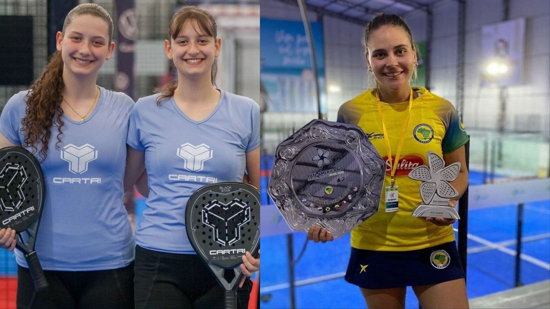 Com três rio-grandinas, seleção brasileira de padel é convocada para Pan-Americano 