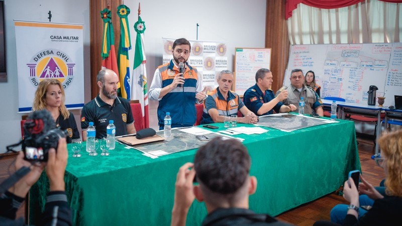 Vice-governador atualiza número de desaparecidos pelas enchentes no RS