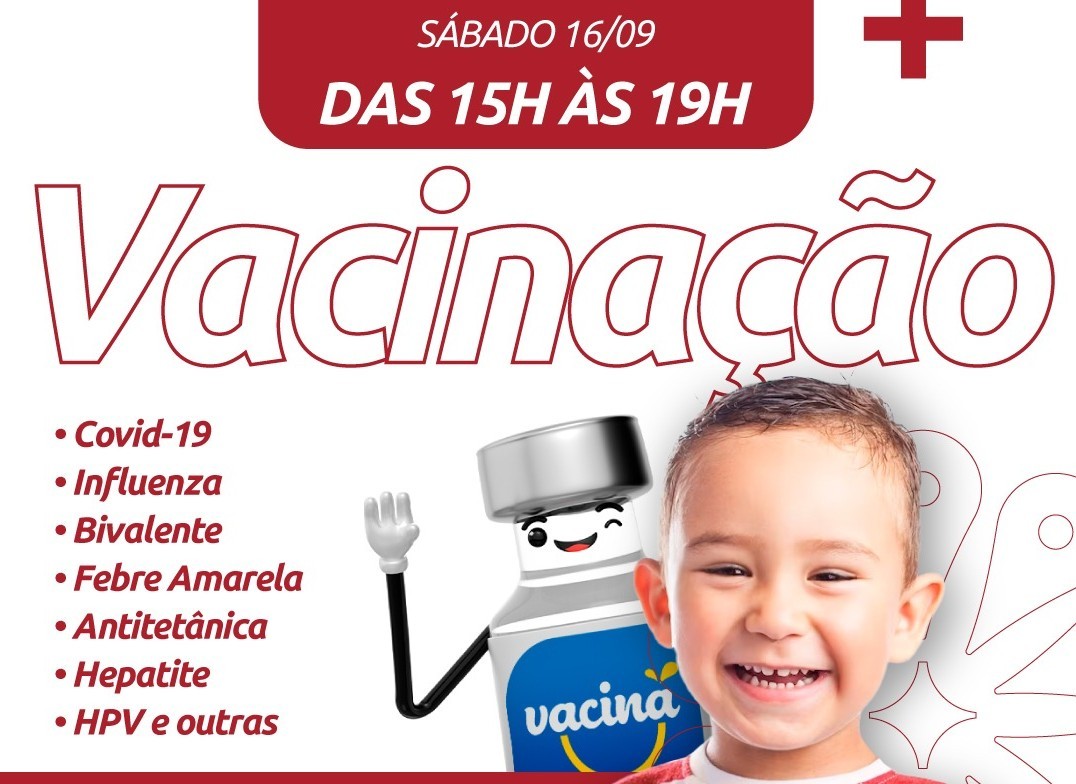 Partage Rio Grande terá mutirão de vacinação infantil no sábado (16)