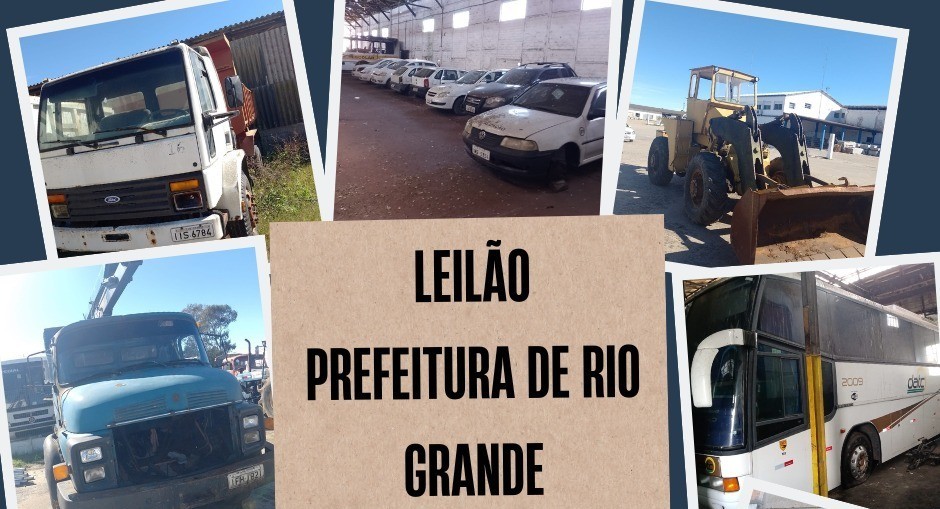 Prefeitura de Rio Grande promove leilão de bens inservíveis no dia 28 de setembro