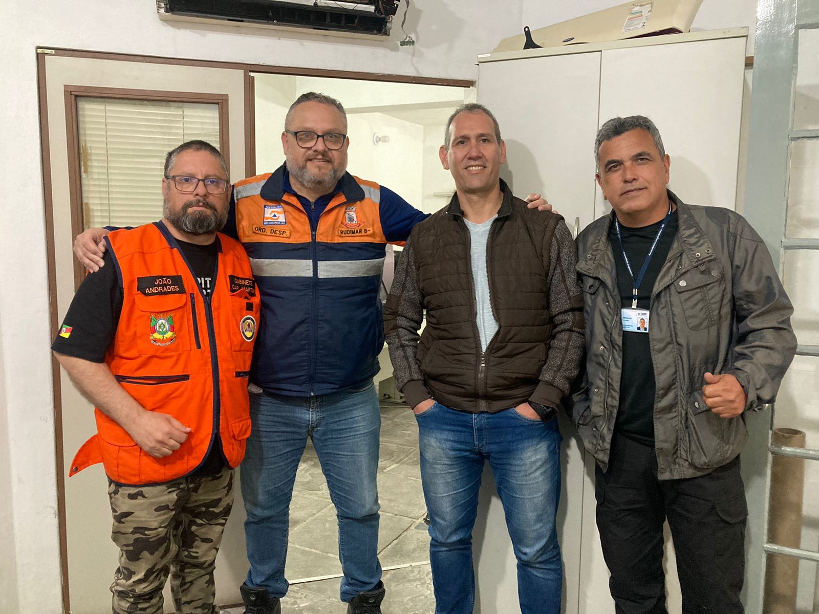 Defesa Civil Municipal realiza reunião com a Frente Parlamentar em apoio às Defesas Civis do Rio Grande do Sul