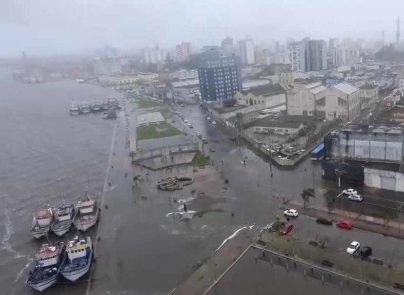 Precipitação de setembro ultrapassou o esperado para nove meses em Rio Grande, afirma o prefeito Fábio Branco (MDB)